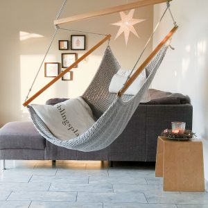 Traumschwinger XXL, silver melange